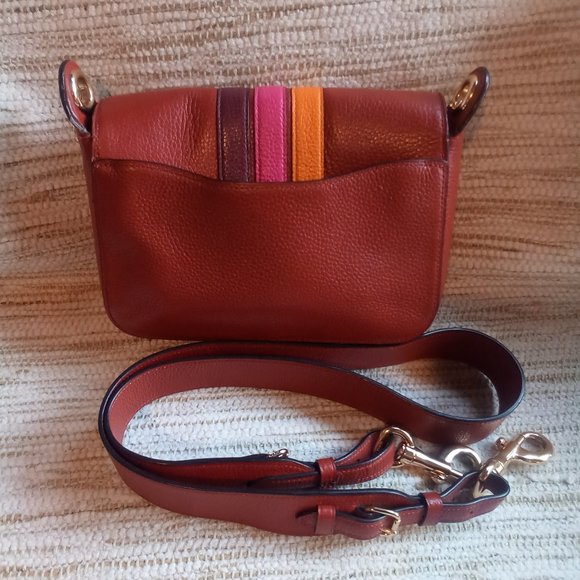 Coach Bags Coach Small Jes Messenger Varsity Stripe Crossbody